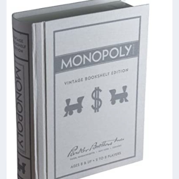 LMonopoly Vintage Bookshelf Addition NWOT - Picture 2 of 4